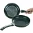 Tigaie cu capac Maestro MR-1203-24, 24 cm,  Aluminiu,  Acoperire antiaderenta,  Negru