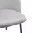 Scaun DP SPECTRE, Scaun de bucatarie,  Metal,   Stofa,  Gri, 53 x 62 x 80