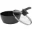 Codar POLARIS KONTUR-18SP,  BLACK, 1.7 l,  18 cm,  Aluminiu forjat ingrosat