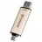 USB flash drive TRANSCEND JETFLASH 930C GOLD, 128GB, USB3.1,  Type-C