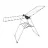 Uscator de rufe Zilan ZLN8969 BIANCO, De pardoseala,  116x61x20
