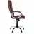 Офисное кресло OEM DELTA CHROME ECO-31, Экокожа,  Газлифт,  Коричневый, 51.5 x 57 x 114-125