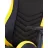Fotoliu Gaming Nowy Styl HEXTER PRO R4D TILT MB70 ECO/01, Otel,  Spuma poliuretanica,  Piele ecologica,  Gazlift,  Negru,  Galben