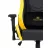 Fotoliu Gaming Nowy Styl HEXTER PRO R4D TILT MB70 ECO/01, Otel,  Spuma poliuretanica,  Piele ecologica,  Gazlift,  Negru,  Galben