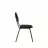 Scaun Nowy Styl SEVEN LUX C-11, Metal,  Stofa,  Negru, 85 x 40.7 x 37.6