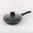 Tigaie cu capac Maestro MR-1225-24, 24 cm,  Aluminiu turnat,  Granit antiaderent,  Negru