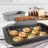Tava de copt Maestro MR-1106-36, 36 x 24.5 x 5.5 cm,  Otel carbonat,  Gri inchis