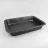 Tava de copt Maestro MR-1106-36, 36 x 24.5 x 5.5 cm,  Otel carbonat,  Gri inchis
