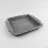 Tava de copt Maestro MR-1124, 30 x 26.7 x 4.2 cm,  Otel carbonat,  Gri