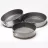 Tava de copt Maestro MR-1105-28, 26 x 6.8 cm,  Otel carbonat,  Gri inchis