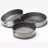 Tava de copt Maestro MR-1105-28, 26 x 6.8 cm,  Otel carbonat,  Gri inchis