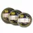 Tava de copt Maestro MR-1125-26, 26 cm,  Otel carbonat,  Gri