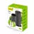 Suport de cutite Maestro MR-1438- A, 22 x 20 x 12 cm,  Plastic,  Gri inchis,  Gri deschis