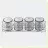 Set pentru condimente Maestro MR-20030-04 CS, 4 piese in set,  Ceramica