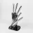 Set cutite Maestro MR-1410, 6 piese in set,  8",  8",  6",  5",  3.5",  Otel inoxidabil