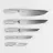 Set cutite Maestro MR-1410, 6 piese in set,  8",  8",  6",  5",  3.5",  Otel inoxidabil