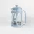 French-press Maestro MR-1663-800, 0.8 l,  Plastic,  Sticla termorezistenta,  Verde,  Oranj,  Rosu