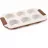 Tava de copt Maestro MR-1128-6,  6 CHEC, Otel carbonat,  Alb