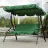 Balansoar TechnoWorker RODOS, Otel,  Poliester,  PVC,  Verde,, 172 x 110 x 155