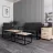 Canapea DP YORK, Placaj,  Spuma Poliuretanica,  Piele Eco,  146 x 85 x  88 cm