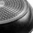 Tigaie POLARIS Monolit-20F, 20 cm,  Aluminiu forjat,  Acoperire interna Megastone PRO-5,  Negru