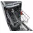 Masina de spalat vase incorporabila Hotpoint-Ariston HSIO 3O23 WFE, 10 seturi,  9 programe,  Control electronic,  44.8 cm,  Gri, A++