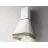 Hota Elica EMERALD WH/A/60 T.GREZZO, 990 m³/h,  1 motor,  60 cm,  Filtru din aluminiu absorbant de grasimi,  Alb