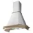 Hota Elica EMERALD WH/A/90 T.GREZ, 650 m³/ h,  2 motoare,  90 cm,  Filtru din aluminiu absorbant de grasimi,  Alb