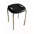 Scaun DP BOOM K02, Metal,  Plastic,  Negru, 318 x 435 x 318