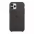 Husa HELMET CASE LIQUID SILICONE IPHONE 11 PRO,  BLACK, 5.8"