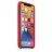 Husa HELMET CASE LIQUID SILICONE IPHONE 11,  RED, 6.1"
