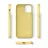 Husa HELMET CASE LIQUID SILICONE IPHONE 12 PRO,  YELLOW, 6.1"