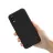 Husa HELMET CASE LIQUID SILICON SAMSUNG A01,  BLACK, 5.7"