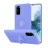 Husa HELMET CASE LIQUID SILICON SAMSUNG A20 WITH RING,  BLUE, 6.4"