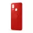 Husa HELMET CASE LIQUID SILICON SAMSUNG A20 WITH RING,  RED, 6.4"