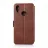Husa HELMET CASE TPU SAMSUNG A10S LEATHER NYLON,  BROWN/RED, 6.2"