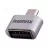 Адаптер Remax OTG MICRO-USB TO USB A,  SILVER