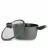 Cratita cu capac FISSMAN Brilliant 14381, 2.6 l,  20 cm,  Aluminiu,  Verde inchis