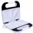 Prajitor de pâine Noveen SM453, 800 W,  2 felii,  Control mecanic,  Alb,  Gri