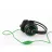 Игровые наушники ESPERANZA CROW GREEN EGH330G