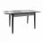 Masa DP GRANNA, Lemn,  Ceramica,  MDF vopsit,  Gri, 120-150 x 75 x 75