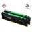 RAM KINGSTON FURY BEAST RGB (KF437C19BBAK2/16), DDR4 16GB (2x8GB) 3733MHz, CL19,  1.35V