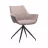 Fotoliu DP MARYLAND, Metal,  Placaj,  Spuma poliuretanica,  Gazlift,  Bej,  Negru, 82 x 67 x 66