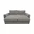 Canapea DP TOMSON, Lemn,  Spuma poliuretanica,  Stofa,  Gri, 240 x 110 x 100