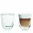 Набор чашек Delonghi 190ml,  стекло, 2 предмета в наборе,  190 мл,  Боросиликатное стекло