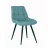 Scaun DP NICOLE HN ANTR SORO-34, Metal,  Stofa,  Turcoaz,  Negru,, 87 x 45 x 55