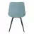 Scaun DP NICOLE HN ANTR SORO-34, Metal,  Stofa,  Turcoaz,  Negru,, 87 x 45 x 55