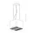 Hota Elica PIX BL/F/42 BLACK, 1100 m³/h,  1 motor,  42 сm,  Filtru de grasime сarbon,  Negru