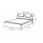 Pat Ambianta FENIX 160 x 200, Pat dublu, Nuc,