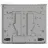 Plita incorporabila cu gaz GORENJE GW 642 ABX, 4 arzatoare,  Arzator Wok,  Aprindere electrica,  Inox, Negru